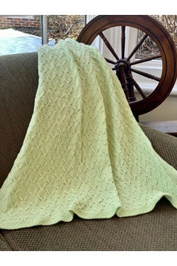Flutterby Dreams: A Charming Butterfly Baby Blanket Pattern – Plymouth Edition.